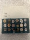Foreign Coin Collection Lot Of 100 Mixed Coins - France  Uk  Canada  Mexico  Etc