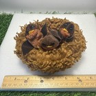 Folkmanis Baby Robins In Nest Finger Puppet