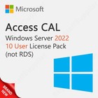 Microsoft Windows Server 2022 - 10 User Client Access Licenses  cals  Brand New