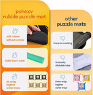 Jigsaw Puzzle Mat Roll Up  Portable Saver Pad 48    X 31    Up To 2000 Pieces  Puzzl