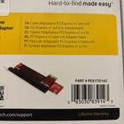 Startech Pci Express X1 To X16 Low Profile Slot Extension Adapter - New sealed