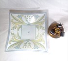 Vintage Mid Century Majestic  403 Art Nouveau Style Ceiling Light Glass Shade
