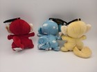 Neopets - Mcdonalds Plush - Mynci - Lot Of 3 - Good Condition