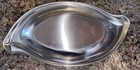 International Stainless  8319 Serving Dish Bowl Oval Silver Plate Vintage