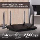 Netgear Nighthawk Wifi 6 Router  rax54s  Ax5400 5 4gbps Wireless Speed