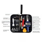 Watch Repair Kit 147 Pcs Watch Battery Replacement Tool Kit Watch Remover Tool