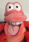 Disney Store Sebastian Bean Bag Plush The Little Mermaid Crab 7    Stuffed Animal 