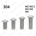 304 Stainless Steel Rivets For Name Plate Round Head Solid Rivets M2 M3 M4 M5