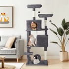 65in Large Cat Tree Tower For Indoor Cats Condo Scratching Post Pet Play House