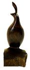 Vintage Ducks Unlimited Artist Signed Numbered  1031 Quail Hand Carving Ironwood