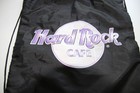 Hard Rock Cafe Black Lightweight Backpack Bag With Adjustable Straps