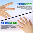 5pcs Oval Finger Splints Trigger Finger Kit For Size 2 3 4 5 6 7 8 9 10 11 12 Us