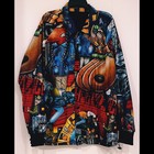 Snoop Dogg Death Row Records Nylon Reversable Jacket Multicolor Rap old School
