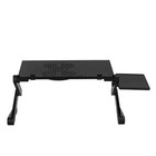 360   Adjustable Laptop Table Stand Lap Sofa Bed Tray Foldable Notebook Desk