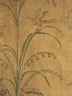 Beautiful Early 20th C French Printed Neoclassic Floral Fabric 1806