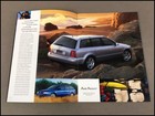 1999 Audi 36-page Original Car Sales Brochure Catalog - A4 A6 A8 Quattro Avant