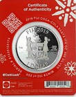 2019 Fiji  1 1oz  999 Silver Coca Cola Holiday Santa Coin