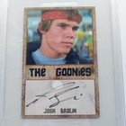 The Goonies Signed Photo Psa Coa Josh Brolin Autographed 4x6 Photo