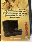 Hohner Piedmont Blues Harmonica Harp Set Of 7 With Case Pbh7 New Sealed