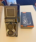 Rare Mint Rolliflex Tl70 Twin Lens Reflex Fuji Instax Mini Film Camera