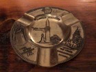 Old Bennington Vermont Souvenier Ashtray  Metal Made In Japan