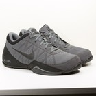 Nike Air Ring Leader Low Top Basketball Shoes Sneaker Grey Black Mens Sz 10