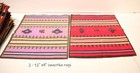 100 Antique Tobacco  Felt Indian Native America Design Rugs