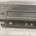 Philips Dvd750vr Dvd Vcr Combo Recorder Player  For Parts Only  No Remote 