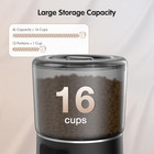 Automatic Cat Feeder  4l Food Dispenser  1-10 Meals  1-9 Portions  Stainless Ste