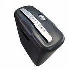 6-sheet Strip-cut Paper Credit Card Shredder Cd Dvd Office Commercial Reversing