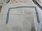  480 Pratesi Italy New 1pc Standard Sham Embroidery 100  Percale White