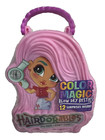 Hairdorables Collectible Small Doll Color Magic Blow Dry Besties Series 6 Pink