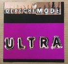 Depeche More Rare 1997 Promo Metallic Double Sided Window Card For Ultra Cd 8 x8