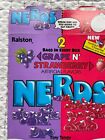 Vintage 1986 Nerds Cereal Box Grape N  Strawberry Fun Zone Ii Bike Cap Offer