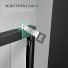 60   W X 72   Glass Shower Door 6 0mm Tempered Glass Double Sliding Bypass Door