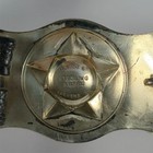 Vintage Irvine   Jachens Sterling Silver Belt Buckle Western Horse