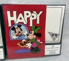 Factory Sealed Vintage Walt Disney Mickey   Minnie Mouse Christmas Cards 36 Ct 