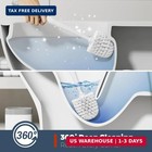 Toilet Brush Set 2 Pack Bathroom Cleaning Supplies Toilet Bowl Brush Holders