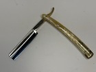 Vintage Dubl Duck Goldedge Straight Razor 0 71    11 16 Solingen Shave Ready