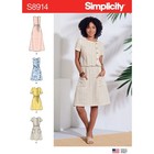 Simplicity Sewing Pattern 8914 Misses Dress Size 14-22