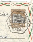 Macau Aerogramme To Usa With 40 Avos Stamp   Original Letter Inside