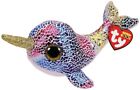 Ty Beanie Boos Nova Narwhal Plush Stuffed Animal Doll Kids Gift Toy 6  Boys Girl