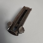 Wwi Mosin Nagant M91 Rear Sight   Base Finnish Marked  100  Complete W spring