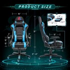 Aa Products Gaming Chair Ergonomic High Back Computer Racing Chair Adjustable   