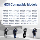 Hq8 Replacement Head For Philips Norelco Aquatec Shavers  Complete Shaver Hea   