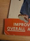 Vintage 1950s Cone Deeptone Denim Jeans Cardboard Stand Up Store Advertisement 