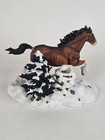  Budweiser Clydesdale  running Free  Figurine Clyd12 Anheuser Busch No Box