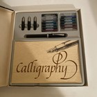 Vintage Nononsense Pen By Sheaffer Calligraphy Fountain Pen Set Used