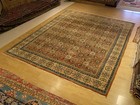 9 6 X 12 Hand Knotted  Fine Quality Antique Oushak Rug _natural Dyes Fine Wool
