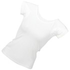 1pc White T-shirt Premium Multi-use Fashion Underarm Sweat T-shirt For Women
